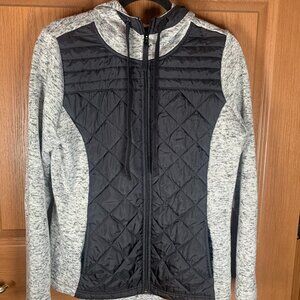 St John’s Bay Active Women’s Quilted Pattern with Hoodie jacket